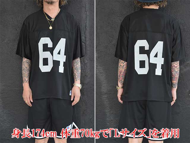 ��3����BLUCO/�֥륳��2026SS��Mesh Football Tee/��å���եåȥܡ���Tee��(163-22-033)