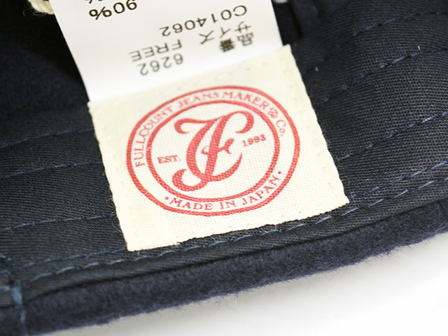 ��FULLCOUNT/�ե륫����ȡ�2026AW��Melton FULL Patch Baseball Cap/���ȥ�ե�ѥå��١����ܡ��륭��åס�(6262)