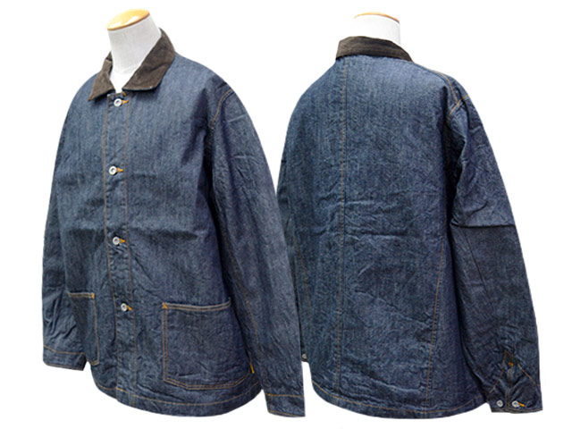 ��FULLCOUNT/�ե륫����ȡ�2026AW��Relax Fit Denim Chore Jacket/���å����ե��åȥǥ˥���祢���㥱�åȡ�(2061)