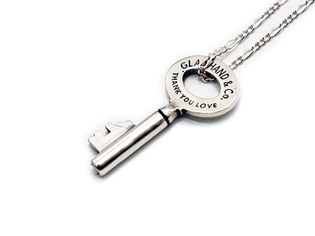 GLAD HAND/グラッドハンド】「Key Pendant Top&Necklace Chain/キー