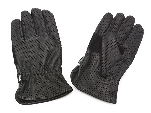 ��2����GOODSPEED equipment/���åɥ��ԡ��ɥ������åץ��ȡ�2025SS��Punching Mesh Leather Glove/�ѥ���󥰥�å���쥶���������֡�(GSE-wfr-GVGPG-102)