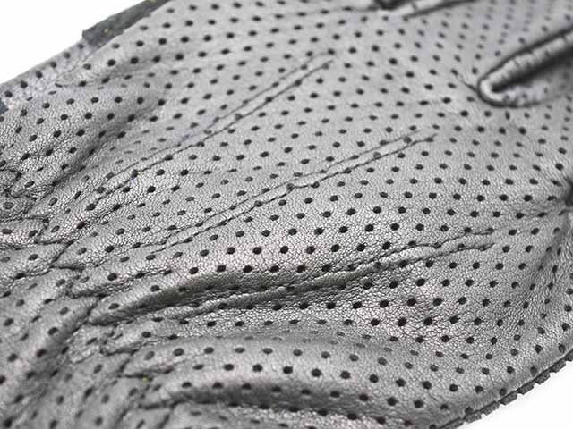 ��2����GOODSPEED equipment/���åɥ��ԡ��ɥ������åץ��ȡ�2025SS��Punching Mesh Leather Glove/�ѥ���󥰥�å���쥶���������֡�(GSE-wfr-GVGPG-102)