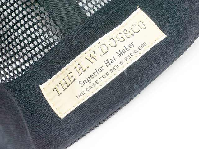 ��4����THE H.W.DOG&CO./�ɥå�����ɥ�����2024SS��Cotton Mesh Cap/���åȥ��å��奭��åס�(D-00920)