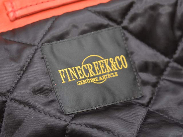 ��2����FINE CREEK&CO/�ե����󥯥꡼������ɥ����ۡ�Double Riders Jacket��Clubman��/���֥�饤���������㥱�åȡɥ���֥ޥ�ɡ�(ACJK010)��ͽ����/2026ǯ������ͽ���