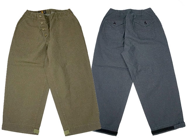 フリーホイーラーズ イージーパンツ 全2色【FREE WHEELERS/フリーホイーラーズ】2024FW「Trousers”COMBAT
