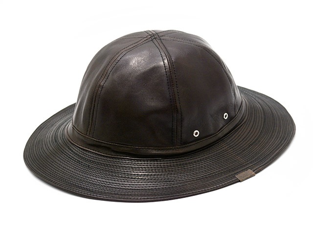 ��2����Mr.FATMAN/�ߥ������ե��åȥޥ��2024AW��Leather Fatigue Hat/�쥶���ե��ƥ������ϥåȡ�(5244009)
