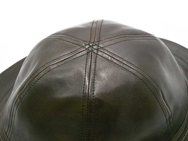 ��2����Mr.FATMAN/�ߥ������ե��åȥޥ��2024AW��Leather Fatigue Hat/�쥶���ե��ƥ������ϥåȡ�(5244009)