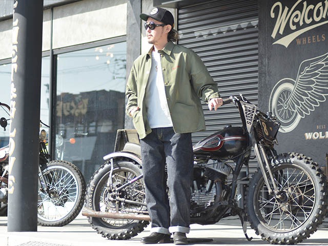 ��TROPHY CLOTHING/�ȥ��ե������������󥰡ۡ�Riders Left Hand Denim/�饤��������եȥϥ�ɥǥ˥��(1405)