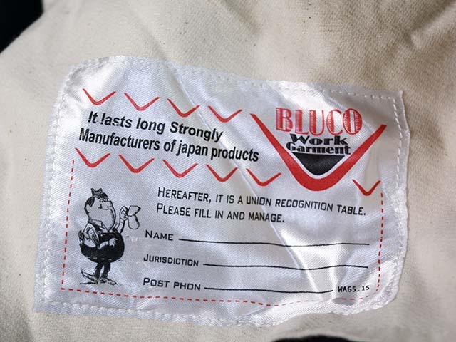 ��3����BLUCO/�֥륳��2025AW��Cord Cloth Work Pants/�����ɥ���������ѥ�ġ�(155-41-038)