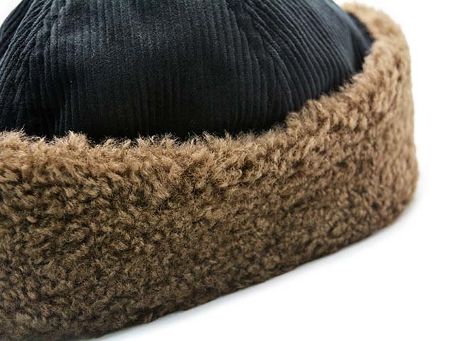 ��3����BLUCO/�֥륳��2025AW��Corduroy Ear Flap Cap/�����ǥ�������䡼�ե�åץ���åס�(157-61-040)