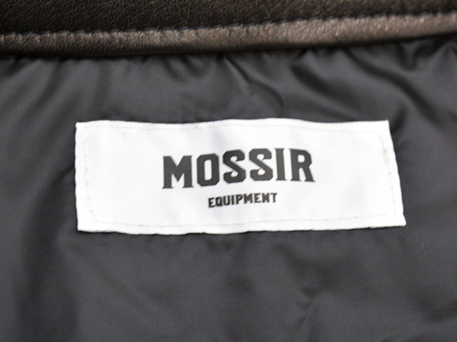 ��MOSSIR by FINE CREEK&CO/�⥷���� �Х� �ե����󥯥꡼������ɥ����ۡ�Washable Leather Shirts��GOOD MAN��/�����å���֥�쥶������ġɥ��åɥޥ�ɡ�(MOST015)