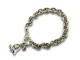 ��SHAFT SILVER WORKS/����եȥ���С�������ۡ�Small Smooth Links with Midium Bell Bracelet/���⡼�륹�ࡼ����󥯥��������ߥǥ�����٥�֥쥹��åȡ�(SB-001)