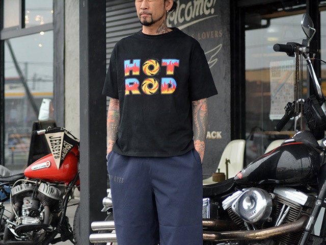 ��2����POP EYES/�ݥåץ�������2023SS��Crew Neck S/S Easy Tee��HOT ROD��/���롼�ͥå����硼�ȥ��꡼�֥�������Tee�ɥۥåȥ��åɡɡ�(23SS-PPE-017)(UNCHANGING LOVE/��������󥸥󥰥��/MISTER X/�ߥ��������å���)