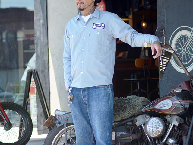 全2色【RED TAiL/レッドテイル】2024SS「FOREVER CHOPPERS L/S Work