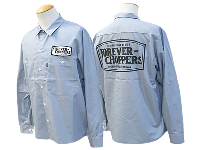 (30% OFF)��2����RED TAiL/��åɥƥ����2024SS��FOREVER CHOPPERS L/S Work Shirts/�ե������С�����åѡ������󥰥��꡼�֥������ġ�(RKK-462)