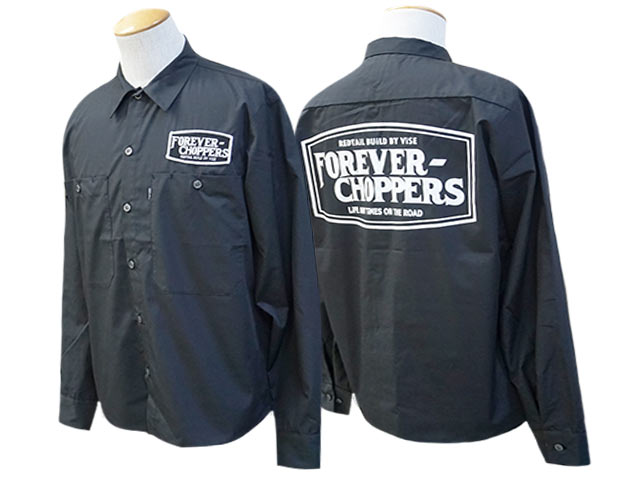 (30% OFF)��2����RED TAiL/��åɥƥ����2024SS��FOREVER CHOPPERS L/S Work Shirts/�ե������С�����åѡ������󥰥��꡼�֥������ġ�(RKK-462)