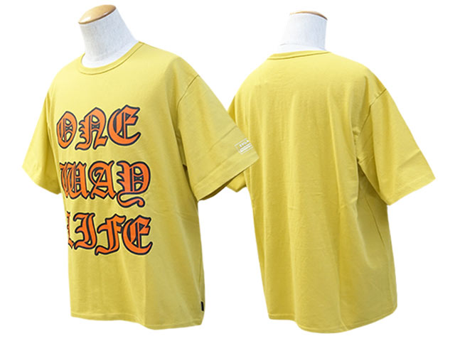(30% OFF)��3����EVILACT/�����֥륢���ȡ�2024SS��One Way Life S/S Tee/��󥦥����饤�ե������ܡ��󥷥硼�ȥ��꡼��Tee��(EA-WFRSS-T10)