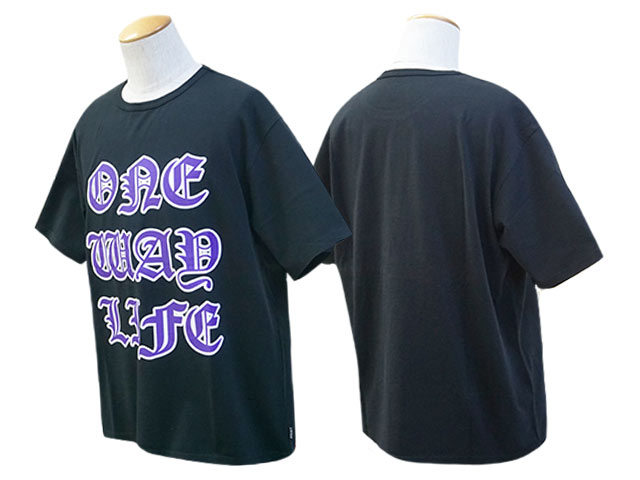 (30% OFF)��3����EVILACT/�����֥륢���ȡ�2024SS��One Way Life S/S Tee/��󥦥����饤�ե������ܡ��󥷥硼�ȥ��꡼��Tee��(EA-WFRSS-T10)