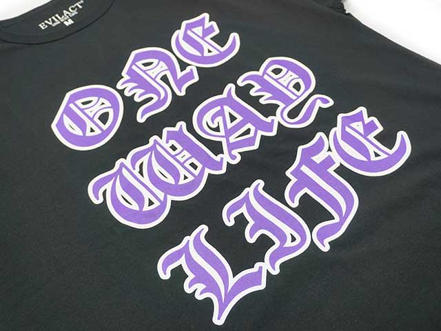 (30% OFF)��3����EVILACT/�����֥륢���ȡ�2024SS��One Way Life S/S Tee/��󥦥����饤�ե������ܡ��󥷥硼�ȥ��꡼��Tee��(EA-WFRSS-T10)