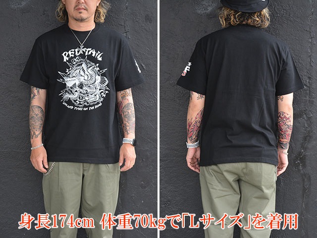 ��2����RED TAiL/��åɥƥ����2024SS��THUNDER ALLEY-23 S/S Tee/����������쥤-23���硼�ȥ��꡼��Tee��(RKK-469)