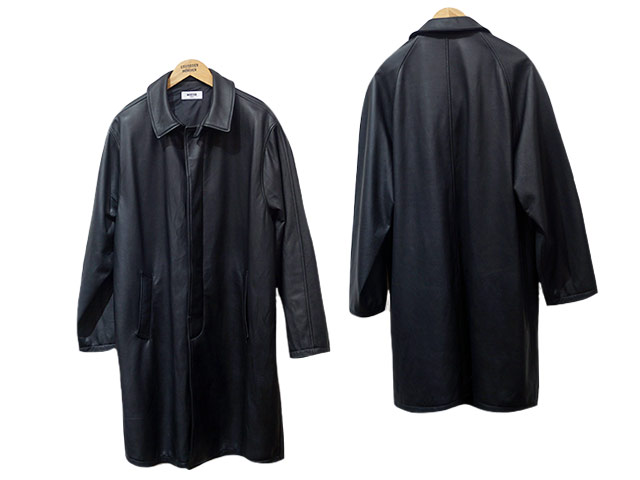 ��MOSSIR by FINE CREEK&CO/�⥷���� �Х� �ե����󥯥꡼������ɥ�����2025SS��Waterproof Leather Coat��AMADO��/�����������ץ롼�ե쥶�������ȡɥ��ޥɡɡ�(MOCO011)��ͽ����/2025ǯ3��-8������ͽ���