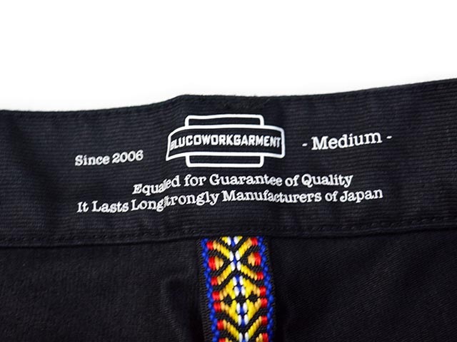 ��3����BLUCO/�֥륳��2025AW��Cord Cloth Sailor Work Pants/�����ɥ����������顼����ѥ�ġ�(155-41-039)