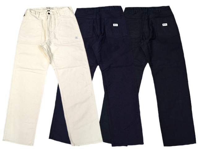 ��3����BLUCO/�֥륳��2025AW��Cord Cloth Sailor Work Pants/�����ɥ����������顼����ѥ�ġ�(155-41-039)