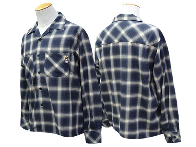 ��2����MONSTOR TIMES/��󥹥ȥ������ॺ��2026SS��MT BARUDEN Check L/S Shirt/MT�Х�ǥ�����å����󥰥��꡼�֥���ġ�(26SS-MT-006)