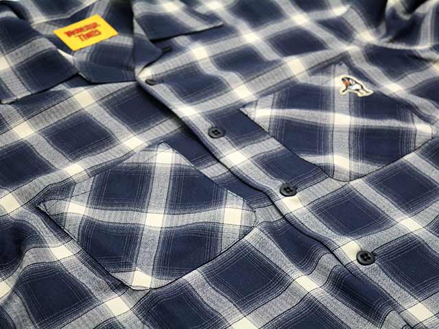 ��2����MONSTOR TIMES/��󥹥ȥ������ॺ��2026SS��MT BARUDEN Check L/S Shirt/MT�Х�ǥ�����å����󥰥��꡼�֥���ġ�(26SS-MT-006)