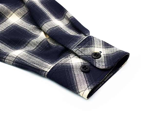 ��2����MONSTOR TIMES/��󥹥ȥ������ॺ��2026SS��MT BARUDEN Check L/S Shirt/MT�Х�ǥ�����å����󥰥��꡼�֥���ġ�(26SS-MT-006)