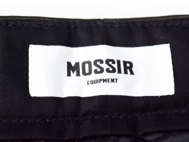 ��MOSSIR by FINE CREEK&CO/�⥷���� �Х� �ե����󥯥꡼������ɥ����ۡ�Washable Leather Two Tuck Slim Pants��OPEN DAY��/�����å���֥�쥶���ġ����å������ѥ�ġɥ����ץ�ǥ��ɡ�(MOPT030)