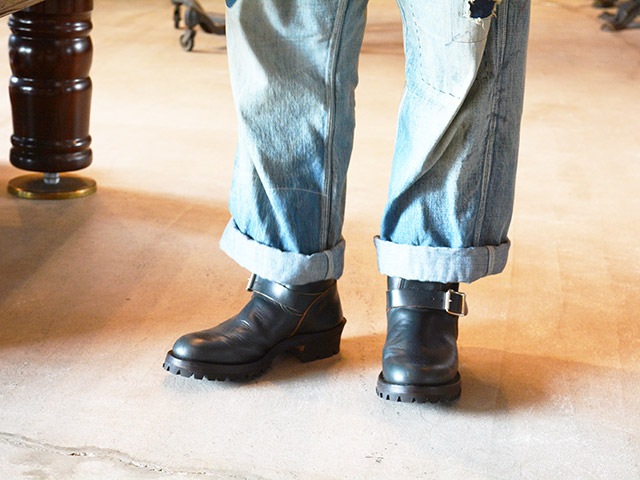 ��Makers/�ᥤ�������ۡ�11inch Engineer Boots��LEALAND��/11��������󥸥˥��֡��ġɥ꡼���ɡ� ��(Chromexcel)
