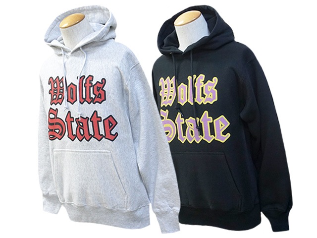 (50% OFF)2����WOLF PACK original/����եѥå����ꥸ�ʥ�ۡ�Heavy Weight Pullover Sweat Parka��Wolfs State��/�إӡ��������ȥץ륪���С��������åȥѡ������ɥ���ե����ƥ��ȡɡ�