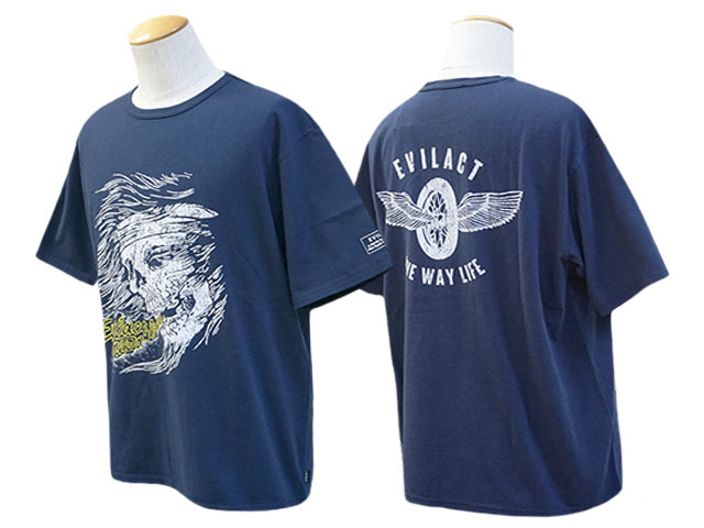 (30% OFF)��3����EVILACT/�����֥륢���ȡ�2024SS��Skull S/S Tee/�����륷�硼�ȥ��꡼��Tee��(EA-WFRSS-T11)