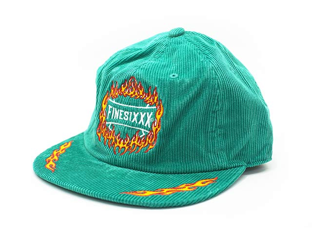 ��3����FINESIXXX/�ե����󥷥å�����2024AW��Fine Flames Original Corduroy Cap/�ե�����ե쥤�ॹ���ꥸ�ʥ륳���ǥ��������åס�(FS-2024SS-001)