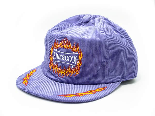 ��3����FINESIXXX/�ե����󥷥å�����2024AW��Fine Flames Original Corduroy Cap/�ե�����ե쥤�ॹ���ꥸ�ʥ륳���ǥ��������åס�(FS-2024SS-001)