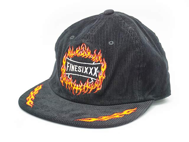 ��3����FINESIXXX/�ե����󥷥å�����2024AW��Fine Flames Original Corduroy Cap/�ե�����ե쥤�ॹ���ꥸ�ʥ륳���ǥ��������åס�(FS-2024SS-001)