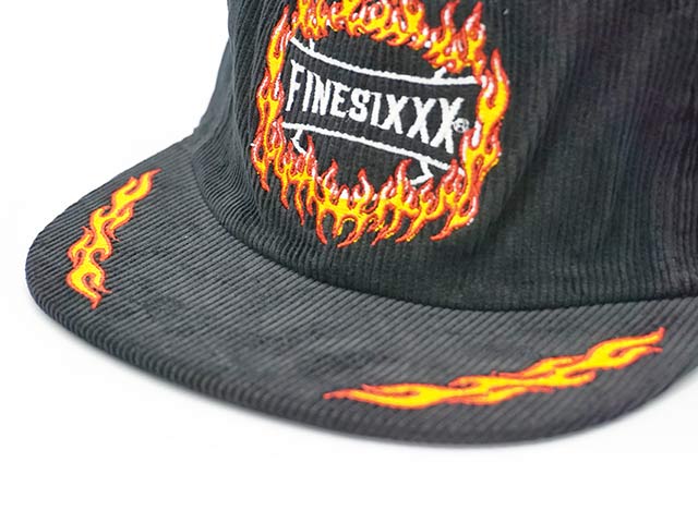 ��3����FINESIXXX/�ե����󥷥å�����2024AW��Fine Flames Original Corduroy Cap/�ե�����ե쥤�ॹ���ꥸ�ʥ륳���ǥ��������åס�(FS-2024SS-001)