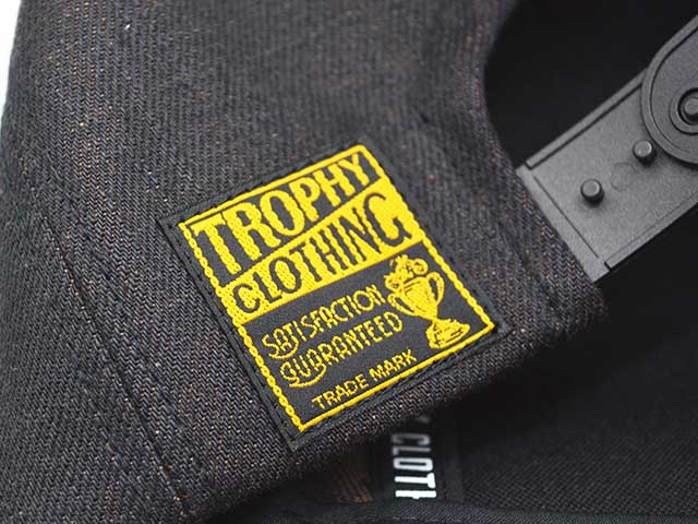 ��3����TROPHY CLOTHING/�ȥ��ե������������󥰡�2025SS��Earth Logo Denim Tracker Cap/�����������ǥ˥�ȥ�å�������åס�(TR25SS-701)