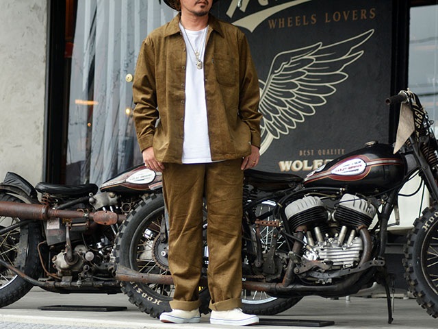 ��3����BLUCO/�֥륳��2025AW��Corduroy Work Pants/�����ǥ��������ѥ�ġ�(155-41-036)