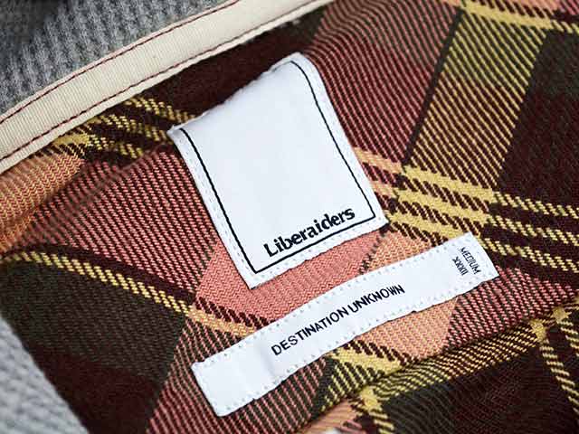 ��2����Liberaiders/��٥쥤��������2025FW��Hooded Plaid Shirt/�ա��ǥåɥץ쥤�ɥ���ġ�(77103)
