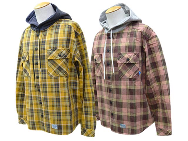 ��2����Liberaiders/��٥쥤��������2025FW��Hooded Plaid Shirt/�ա��ǥåɥץ쥤�ɥ���ġ�(77103)