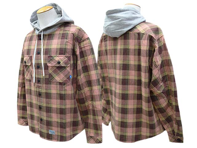 ��2����Liberaiders/��٥쥤��������2025FW��Hooded Plaid Shirt/�ա��ǥåɥץ쥤�ɥ���ġ�(77103)