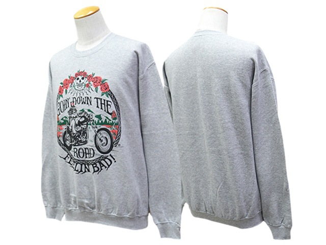 ��POSSUM BLUES/�ݥå���֥롼���ۡ�Printed Sweat��FEELIN�� BAD��/�ץ��ƥåɥ������åȡɥե������Хåɡɡ�