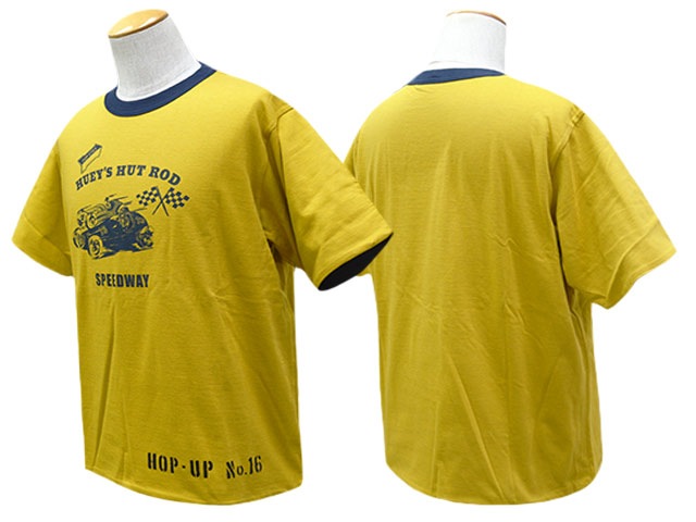 ��POP EYES/�ݥåץ�������2026SS��HOP UP SPEEDWAY Reversible S/S Tee/�ۥåץ��åץ��ԡ��ɥ�������С����֥륷�硼�ȥ��꡼��Tee��(26SS-PPE-007)