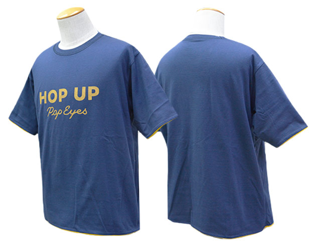 ��POP EYES/�ݥåץ�������2026SS��HOP UP SPEEDWAY Reversible S/S Tee/�ۥåץ��åץ��ԡ��ɥ�������С����֥륷�硼�ȥ��꡼��Tee��(26SS-PPE-007)