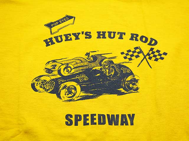 ��POP EYES/�ݥåץ�������2026SS��HOP UP SPEEDWAY Reversible S/S Tee/�ۥåץ��åץ��ԡ��ɥ�������С����֥륷�硼�ȥ��꡼��Tee��(26SS-PPE-007)