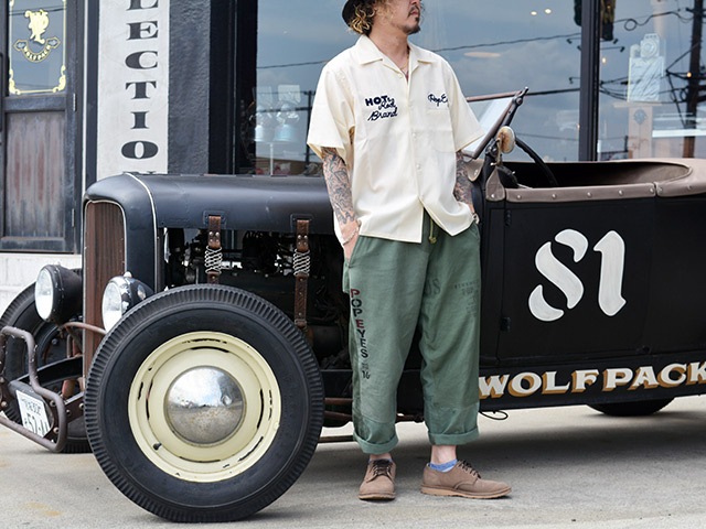 ��2����POP EYES/�ݥåץ�������2026SS��HOT&ROD S/S Shirt/�ۥå�&���åɥ��硼�ȥ��꡼�֥���ġ�(26SS-PPE-012)