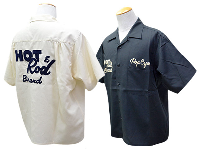 ��2����POP EYES/�ݥåץ�������2026SS��HOT&ROD S/S Shirt/�ۥå�&���åɥ��硼�ȥ��꡼�֥���ġ�(26SS-PPE-012)