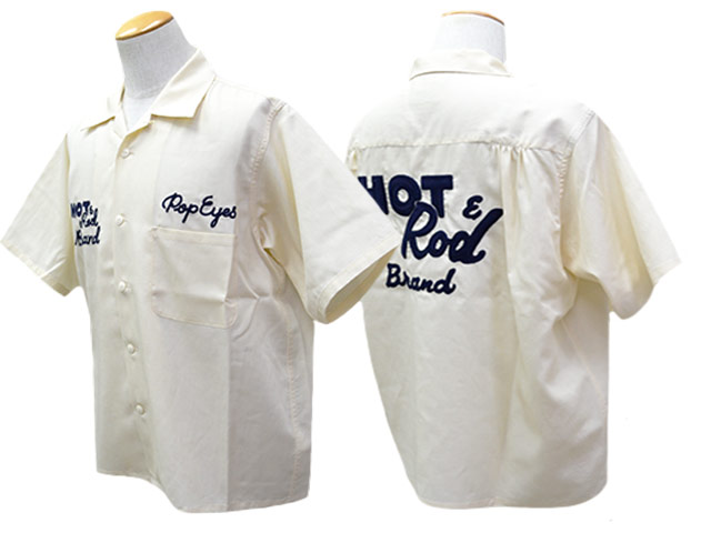 ��2����POP EYES/�ݥåץ�������2026SS��HOT&ROD S/S Shirt/�ۥå�&���åɥ��硼�ȥ��꡼�֥���ġ�(26SS-PPE-012)